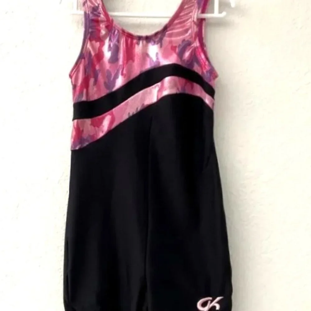 Dance Gymnastics Ballet Shorts Tank Leotard Elite Sportswear